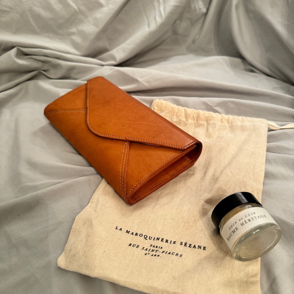Sezane Clutch / long wallet (GUC)